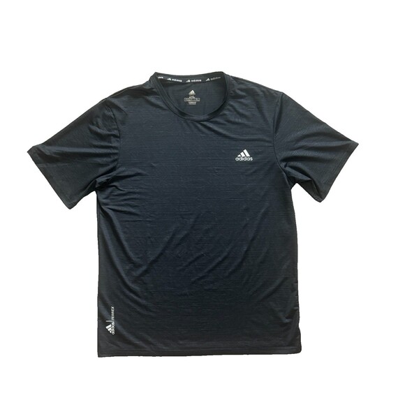 Adidas Terrex Shirt Men Double Extra Large Black Outdoor Aeroready Trail Running - Picture 2 of 10